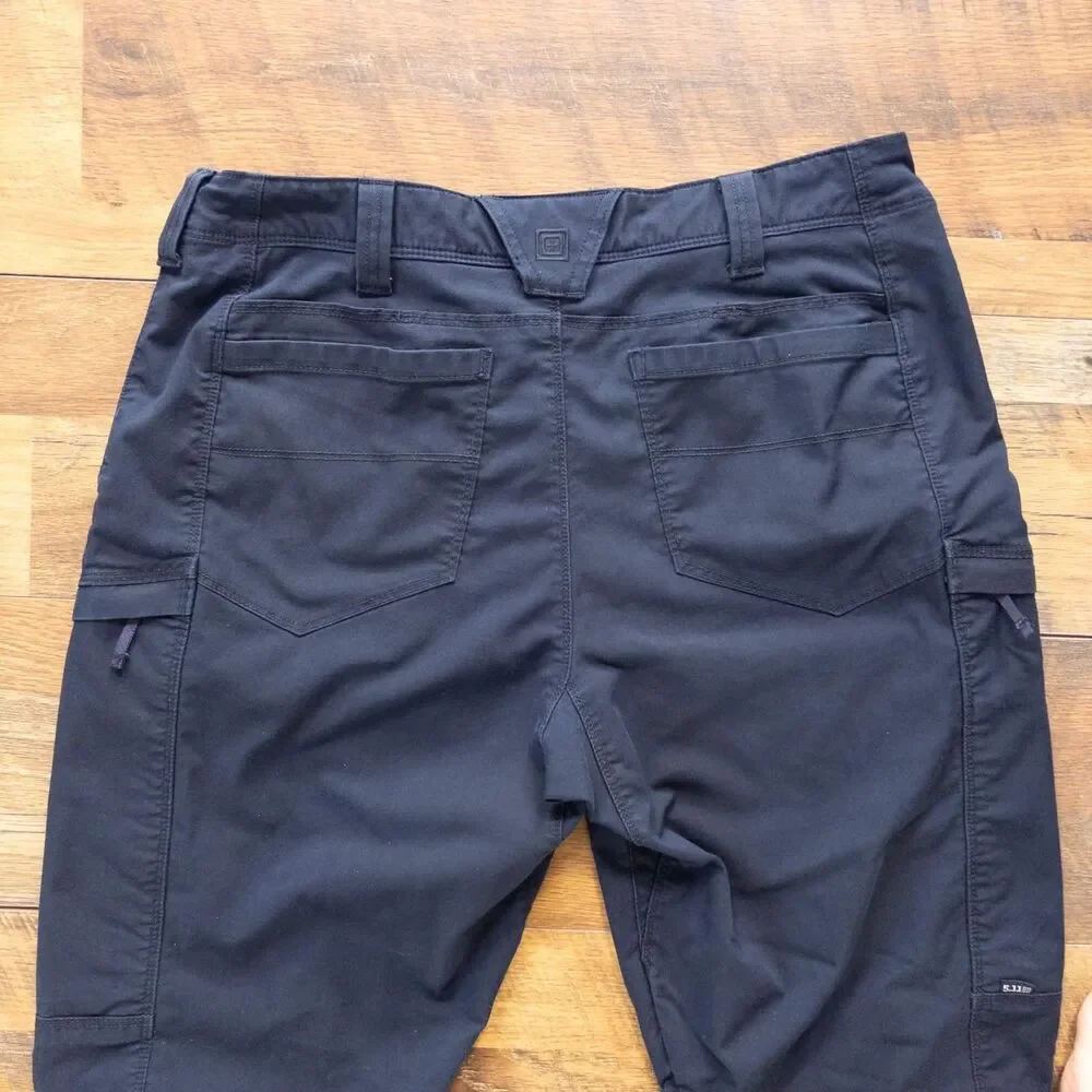 5.11 Tactical Apex Cargo Pants Men's 36x31 Dark Navy Flex-Tac Utility Gorpcore
